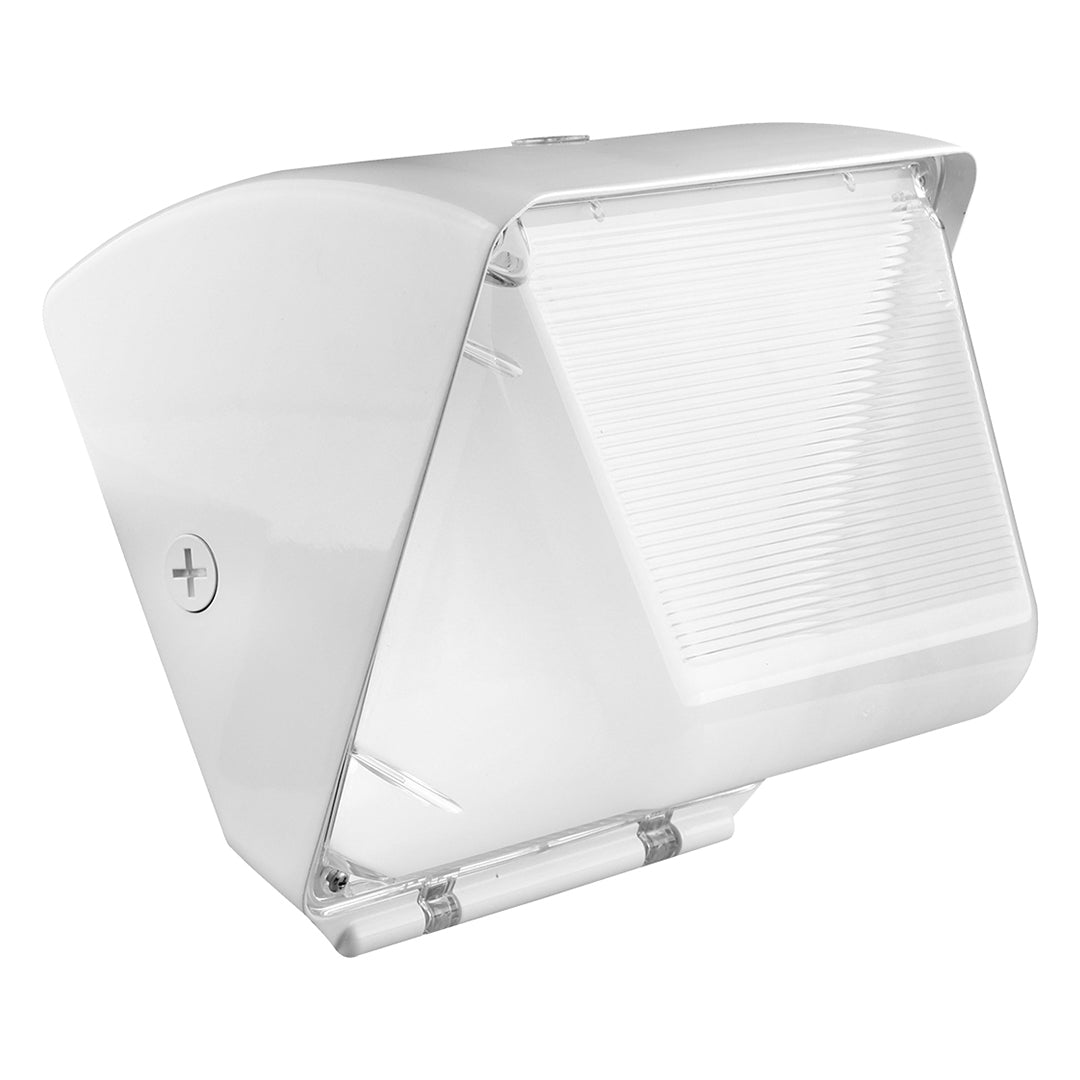 MINT | LED Mini Wall Pack | 40 Watt | 5419 Lumens | 5000K | 100V-277V | Built in Photocell | IP65 | UL & DLC Listed