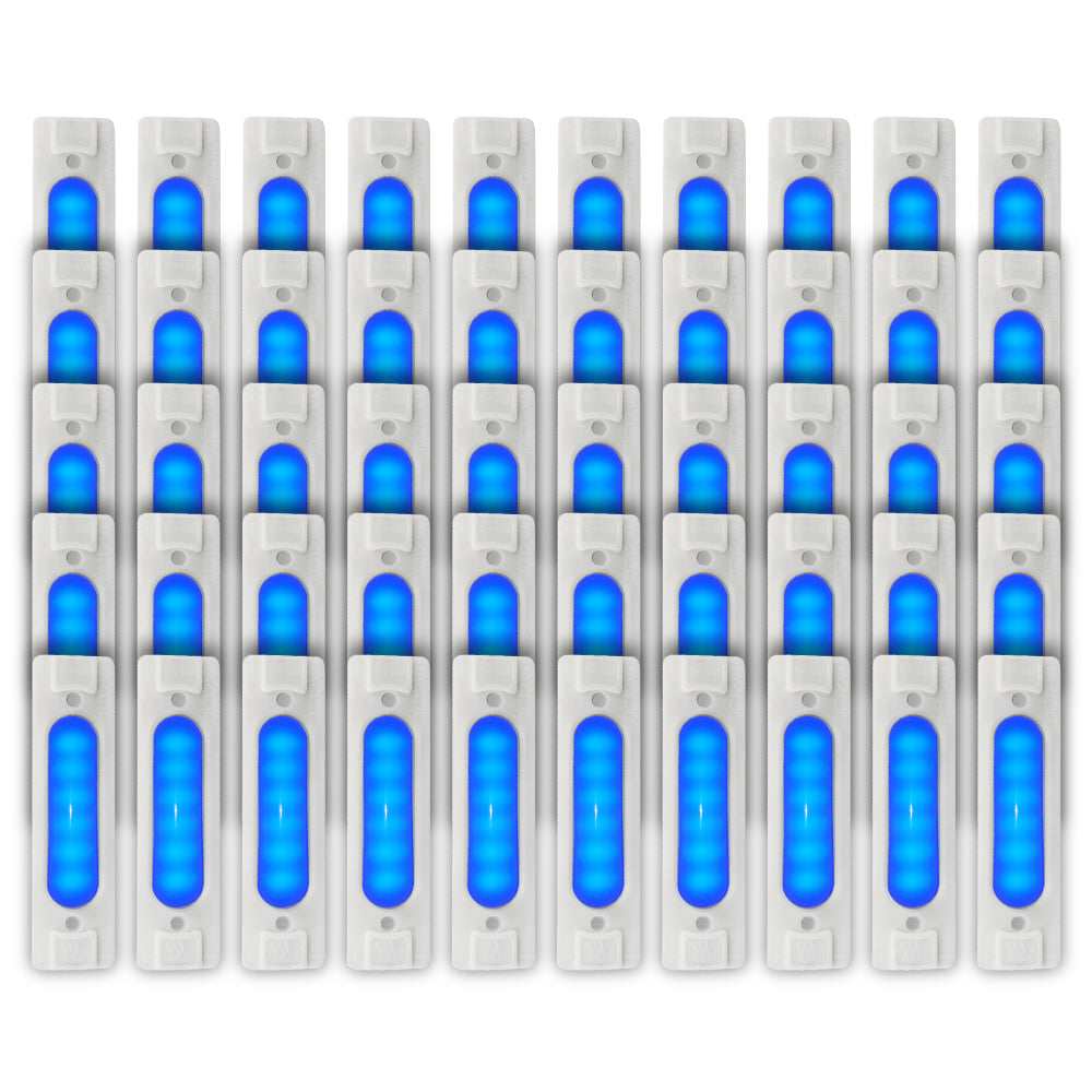CAPSULE | LED Module High Efficiency | 1.8 Watt | Blue | 12V | IP65 | UL Listed | Pack of 50 - Beyond LED Technology