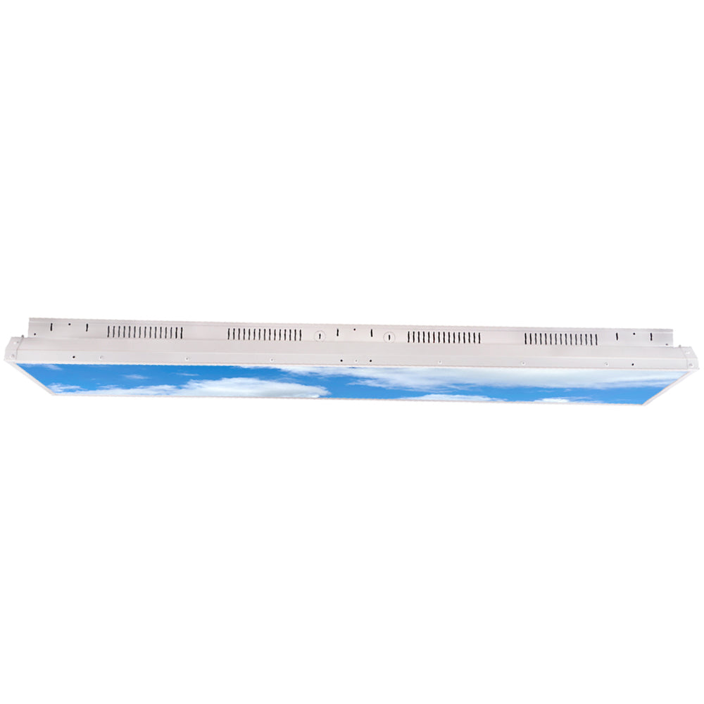 BILOXI | Cloud LED Linear High Bay | 320 Watt | 25000 Lumens | 6500K | 120V-277V | 4ft | White Housing | UL Listed - Beyond LED Technology