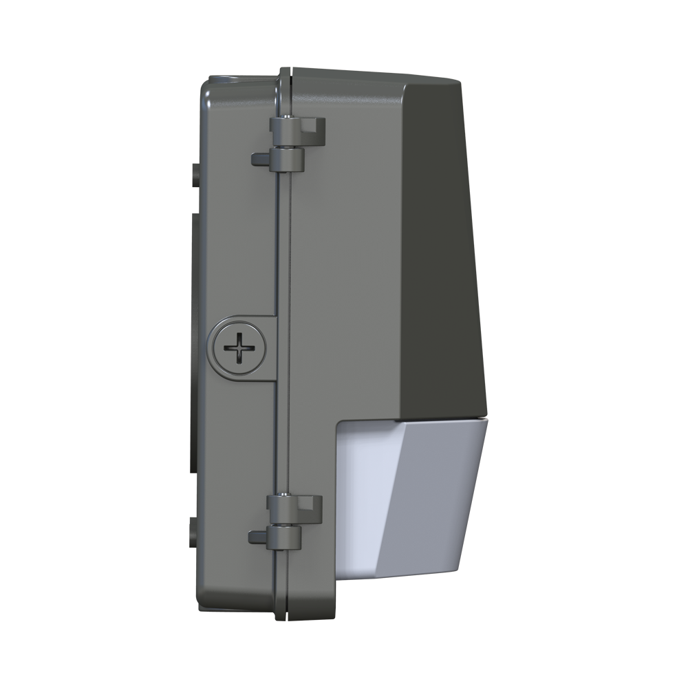 ZION | LED Semi Cut-off Wall Pack | Adjustable Watt 80W/100W/120W | 14400 Lumens | Adjustable CCT 3000K/4000K/5000K | 120V-277V | Built In Photocell | Bronze Housing | IP65 | UL & DLC Listed - Nothing But LEDs