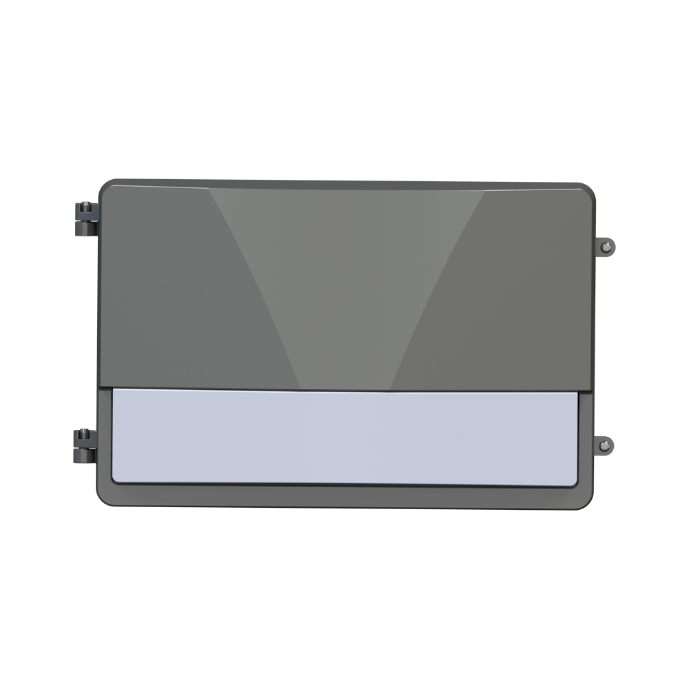 ZION | LED Semi Cut-off Wall Pack | Adjustable Watt 80W/100W/120W | 14400 Lumens | Adjustable CCT 3000K/4000K/5000K | 120V-277V | Built In Photocell | Bronze Housing | IP65 | UL & DLC Listed - Nothing But LEDs