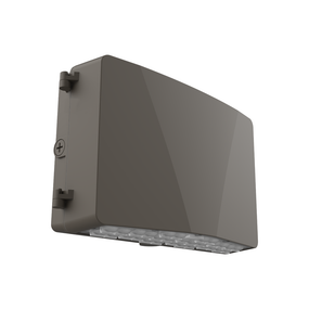 ZION | LED Full Cut-off Wall Pack | Adjustable Watt 60W/80W/100W | 11000 Lumens | Adjustable CCT 3000K/4000K/5000K | 120V-277V | Built In Photocell | Bronze Housing | IP65 | UL & DLC Listed