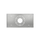 New Construction Plate for White Sky Downlight T-grid 6" - 8"