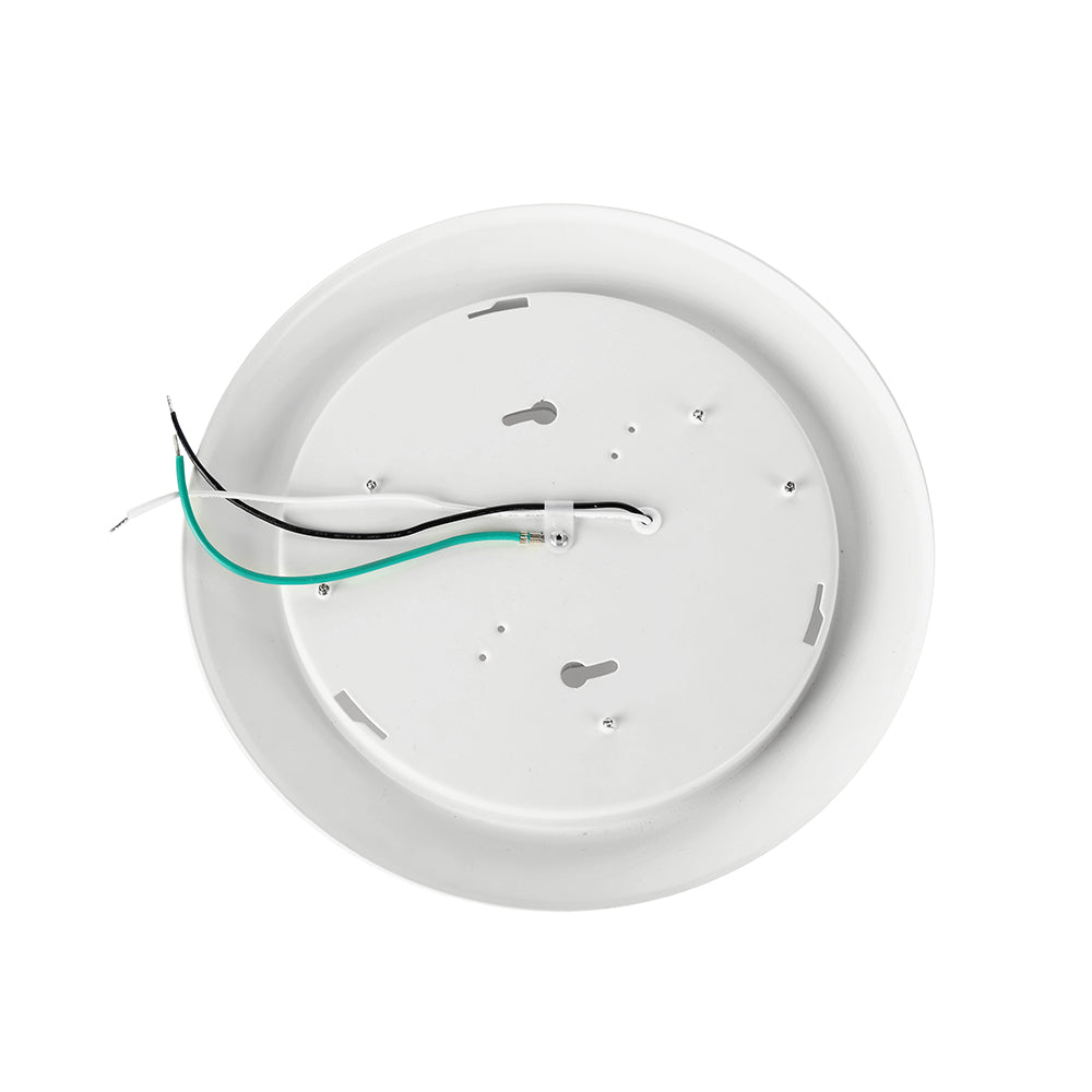 PLANO | LED Disk Downlight | 15 Watt | 1300 Lumens | 5000K | 120V | 6in | Dimmable | White Housing | UL & ES Listed - Beyond LED Technology