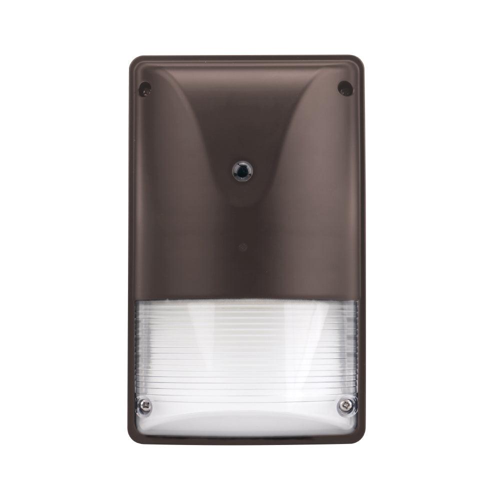 FLINT | LED Mini Wall Pack | 20 Watt | 2745 Lumens | 5000K | 100V-277V | Bronze Housing | IP65 | UL & DLC Listed - Beyond LED Technology