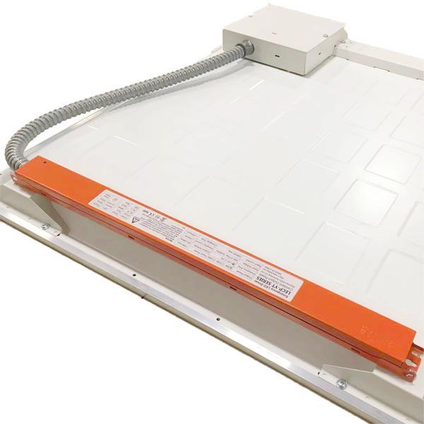 ELITE | LED Flat Panel | Adj Watt 24/29/32/39 | 4875 Lumens | Adj CCT 3500K-4000K-5000K | 120V-277V | 2'X2' | W/ Battery Backup | UL Listed