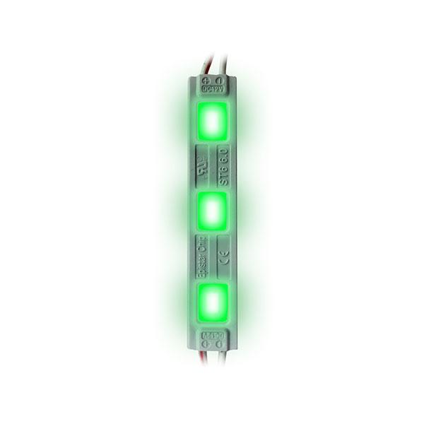 ST6 | LED Sign Module | 0.72 Watt | Green | 12V | IP67 | CE & ROHS Listed | Pack of 50