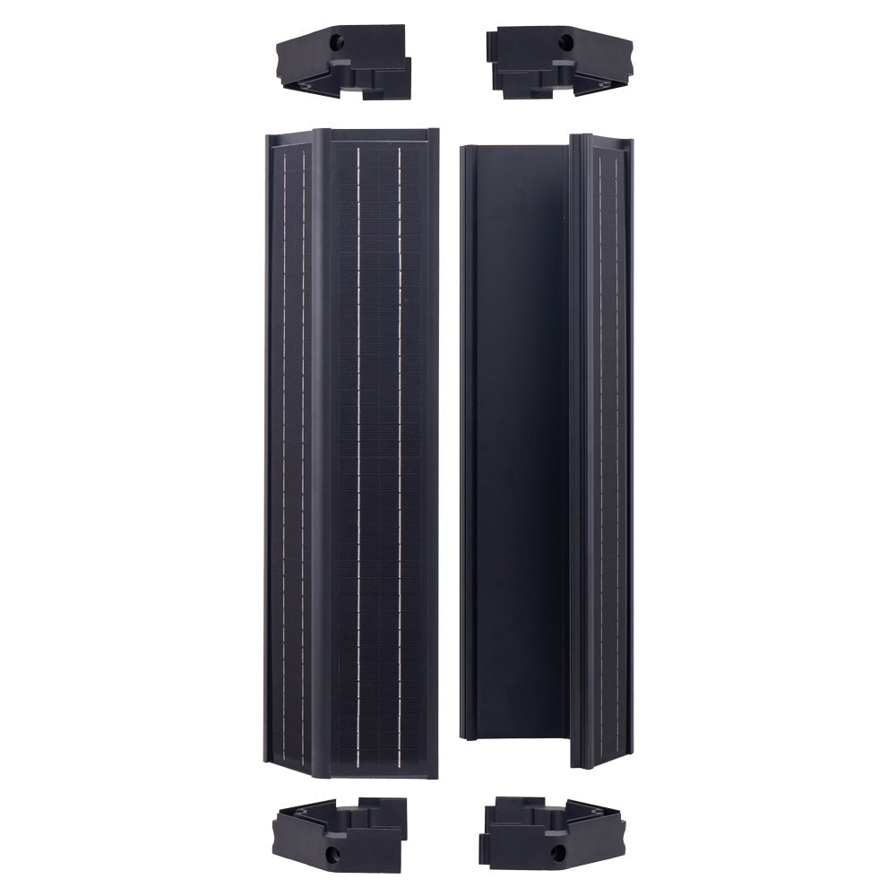 VISTA | Solar LED Street Light | 80 Watt | 10800 Lumens | 5000K | Smart Street Light | Built In Bluetooth | Smart App included | Parking Lot Light | Solar All in One SE Street Light | 3 Years - Beyond Solar