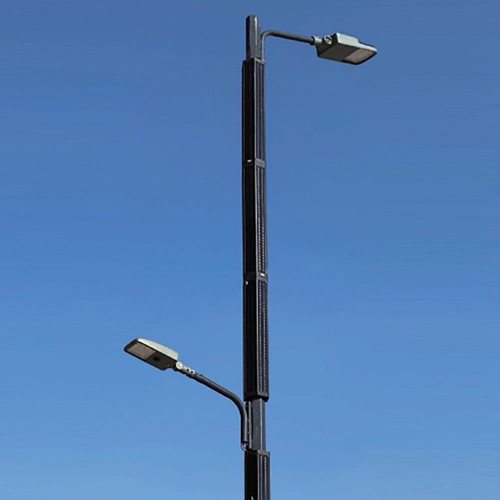 VISTA | Solar LED Street Light | 50 Watt | 6200 Lumens | 5000K | Smart Street Light | Built In Bluetooth | Smart App included | Parking Lot Light | Solar All in One SE Street Light | 3 Years - Beyond Solar