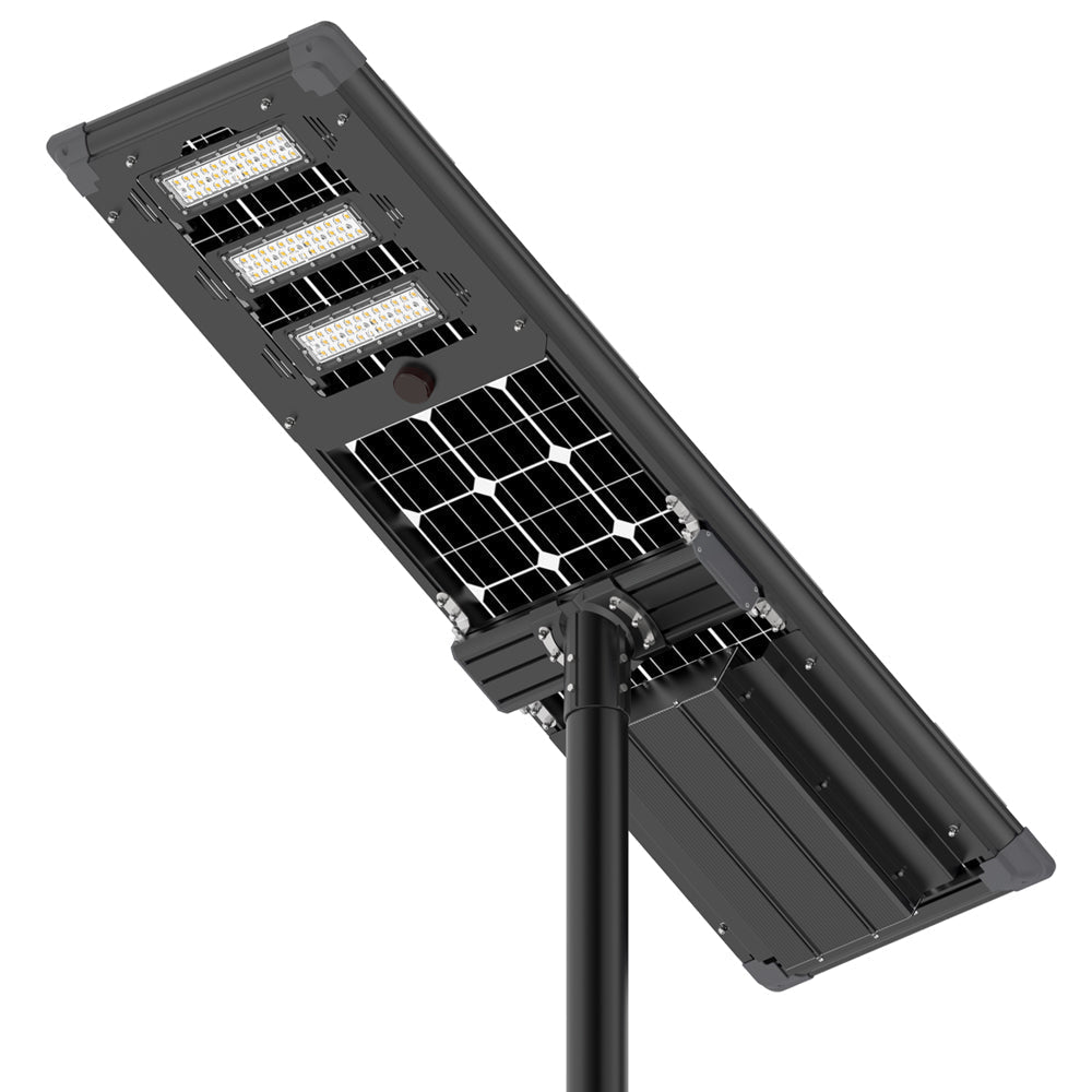 ATHENS | Solar LED Street Light | 80 Watt | 14400 Lumens | 5000K | Parking Lot Light | Solar All in One AOS Street Light | 3 Years Warranty - Beyond LED Technology