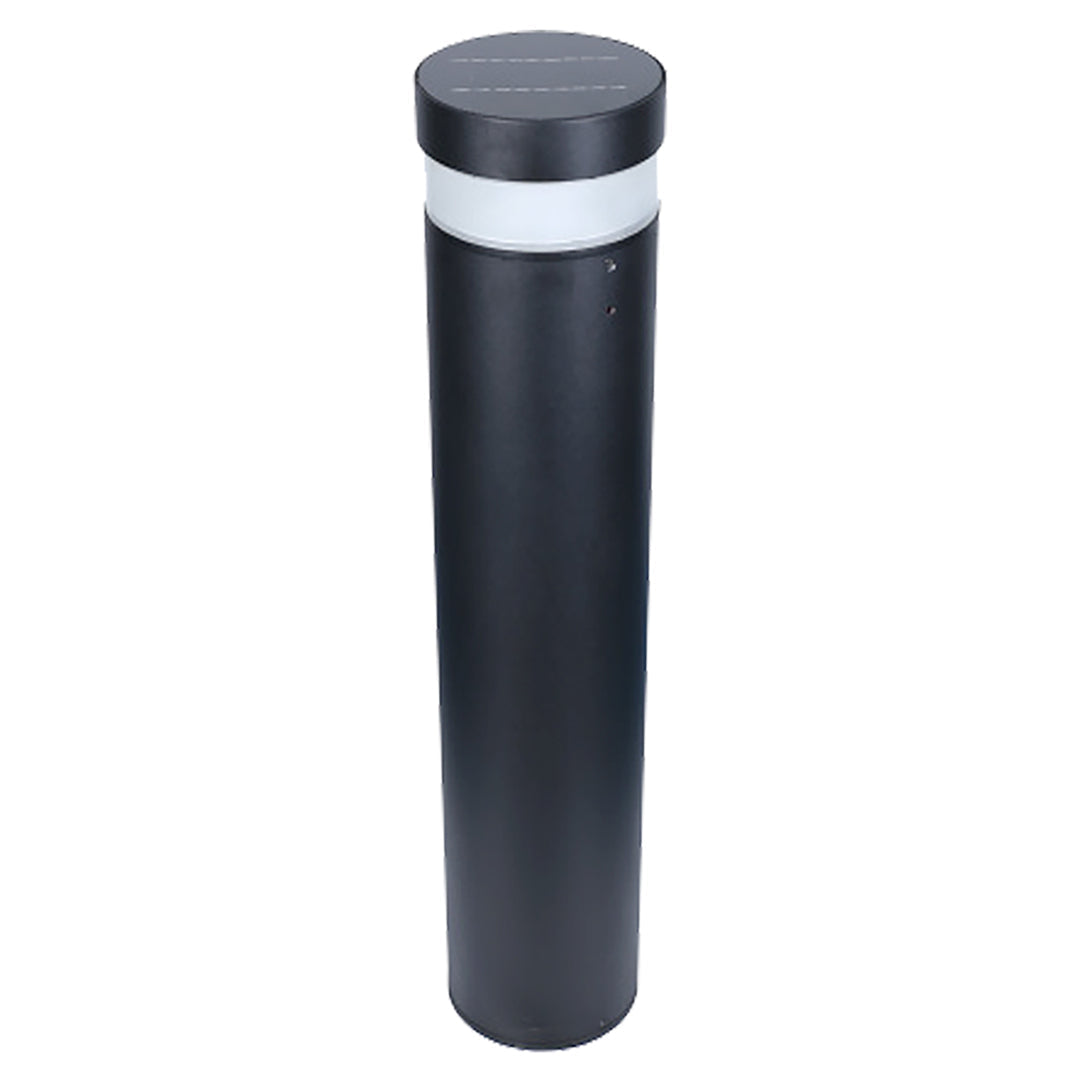 TITAN | Solar Bollard Light | 1.8 Watt | 250 Lumens | 5000K | Black Housing | Pathway Lighting | Garden Light | Solar Post Top Light | 5 Years Warranty - Beyond LED Technology