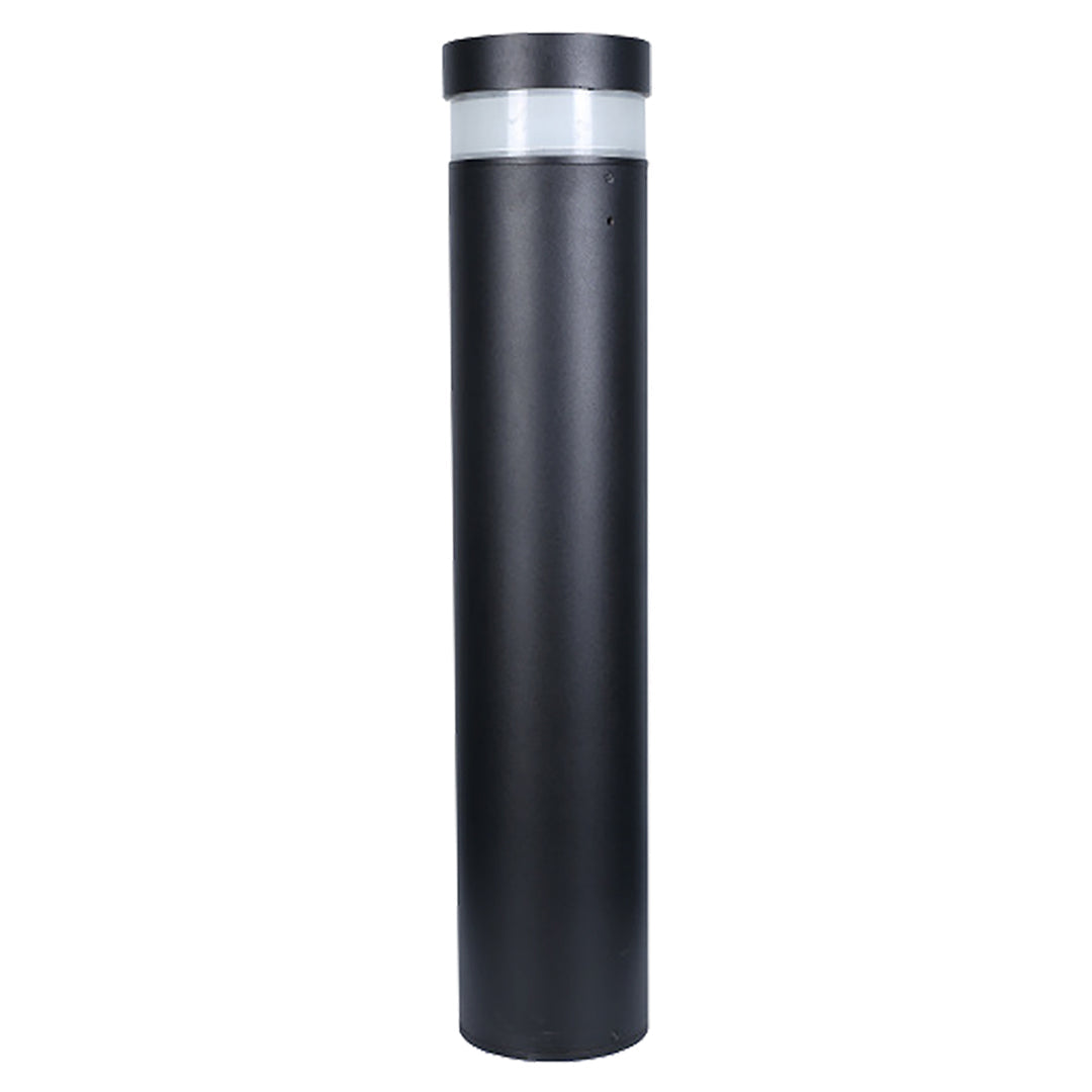 TITAN | Solar Bollard Light | 1.8 Watt | 250 Lumens | 5000K | Black Housing | Pathway Lighting | Garden Light | Solar Post Top Light | 5 Years Warranty - Beyond LED Technology