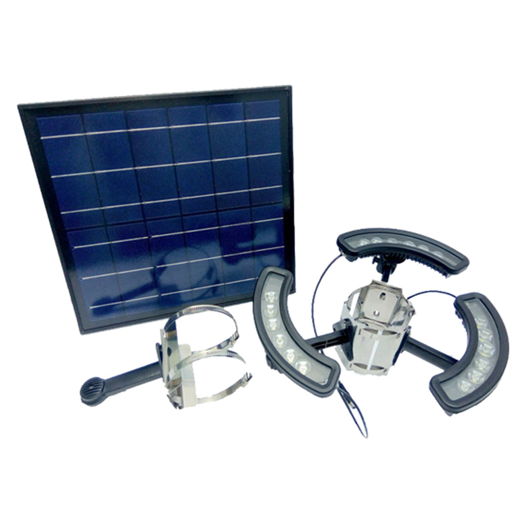 APOLLO | Solar Flag Pole Light | 18 Watt | 1980 Lumens | 6000K | 1 Year Warranty - Beyond LED Technology