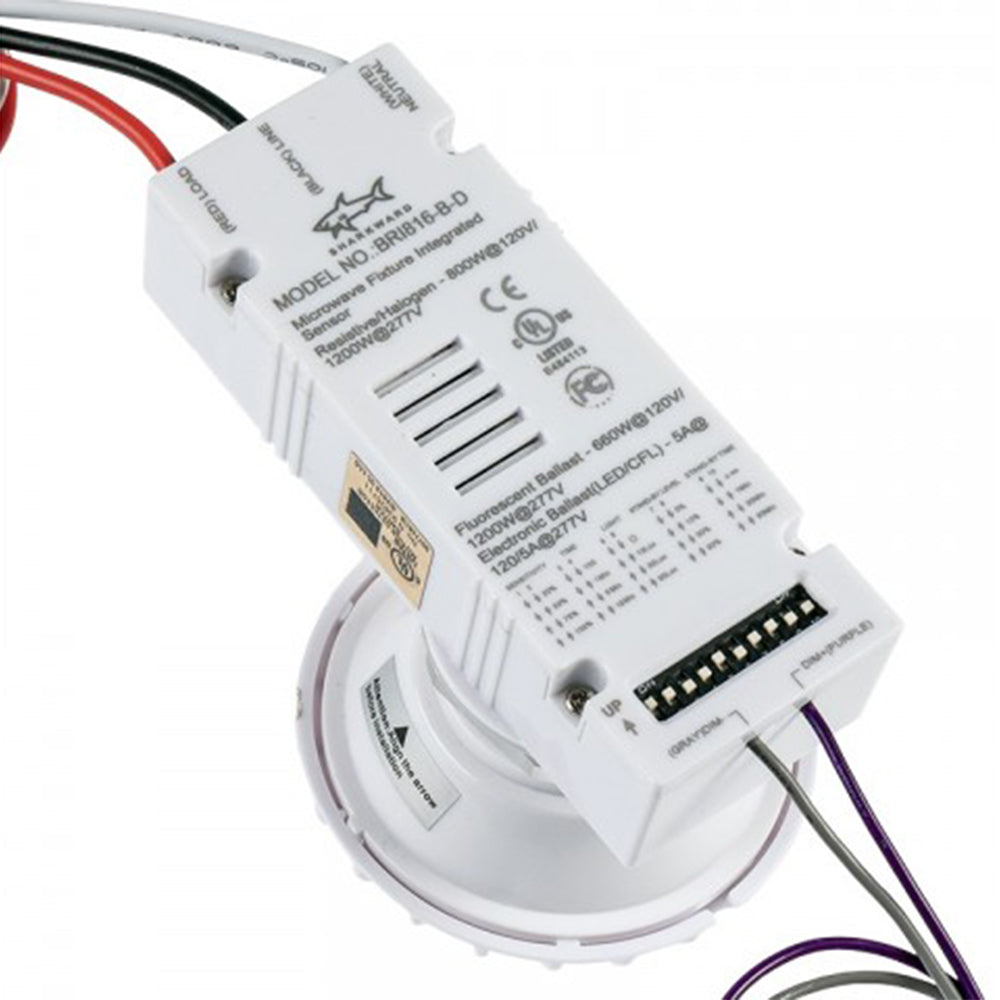Sharkward | Microwave Fixture Integrated Sensor | BRI816-B-D - Beyond LED Technology