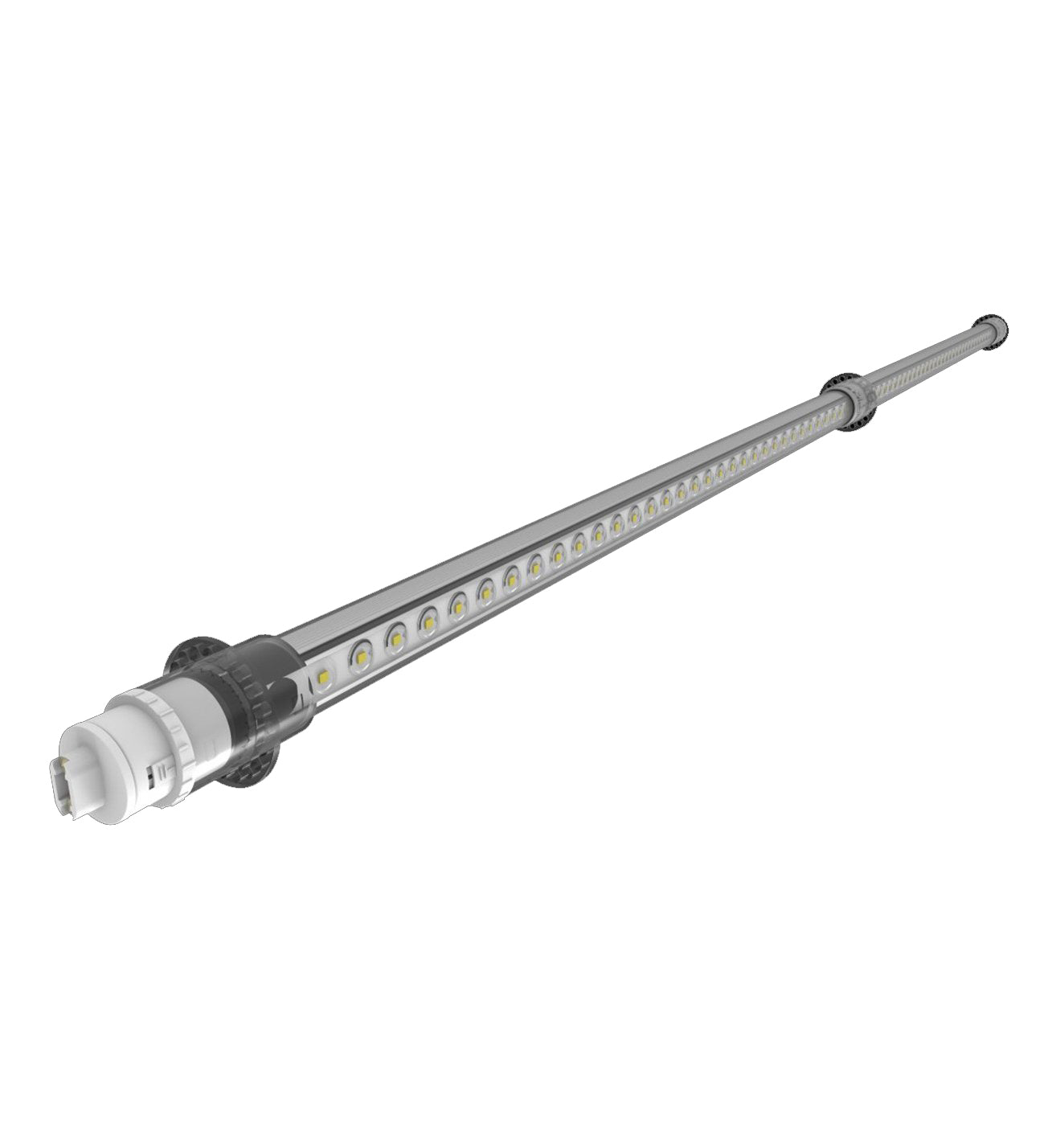 SIGN STORM | LED Sign Tube | 4.5 Watt | 507 Lumens | 6500K | 120V-277V | 18" | Clear | Single Sided | IP65 | ETL Listed