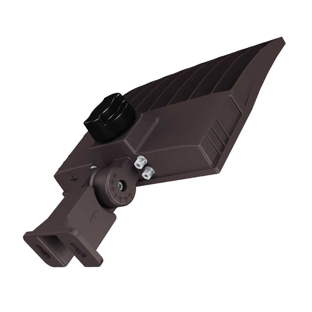 i9 5th GEN | LED Area Light | 100 Watt | 16000 Lumens | 5000K | 120V-277V | Yoke Mount | Bronze Housing | IP65 | UL & DLC Listed - Beyond LED Technology