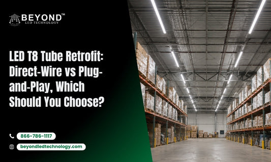LED T8 Tube Retrofit: Direct-Wire vs Plug-and-Play, Which Should You Choose?