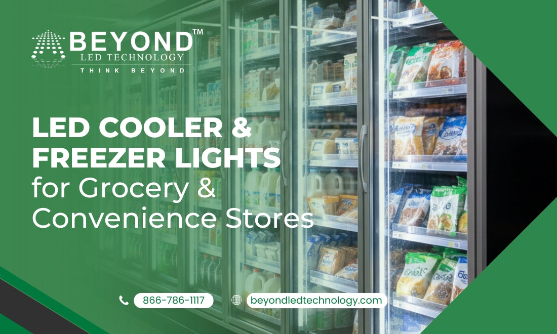 LED Cooler & Freezer Lights for Grocery & Convenience Stores