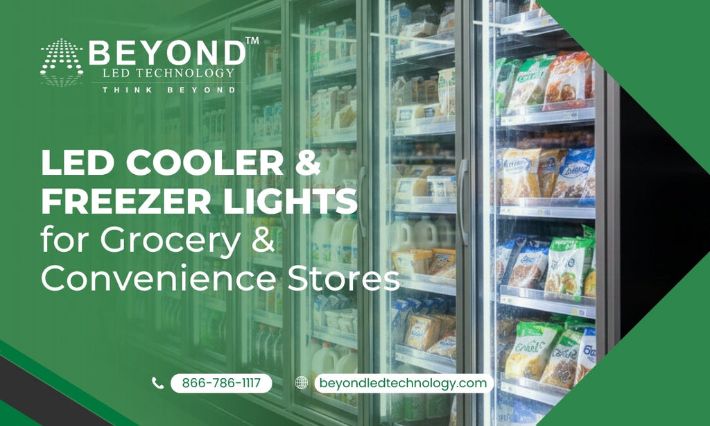 LED Cooler & Freezer Lights for Grocery & Convenience Stores