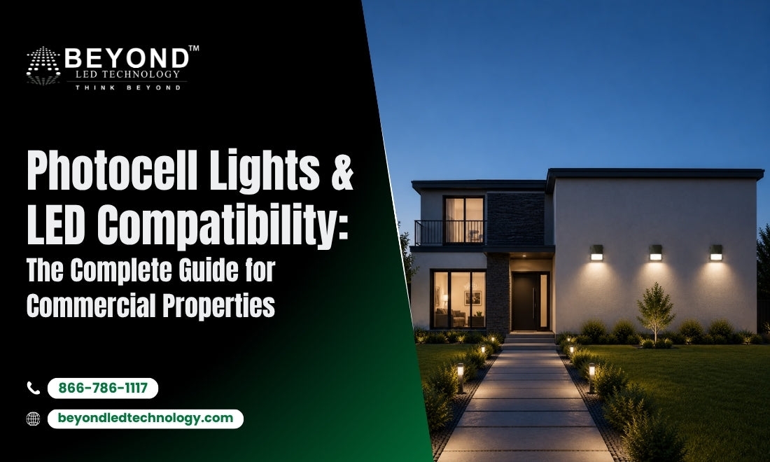 LED Photocell Lights & LED Compatibility: The Complete Guide for Commercial Outdoor Lighting