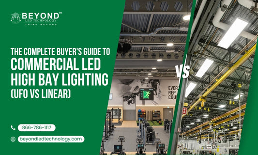 The Complete Buyer's Guide to Commercial LED High Bay Lighting (UFO vs Linear)