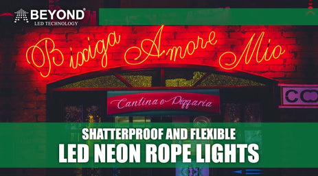 Shatterproof & Flexible LED Neon Rope Lights