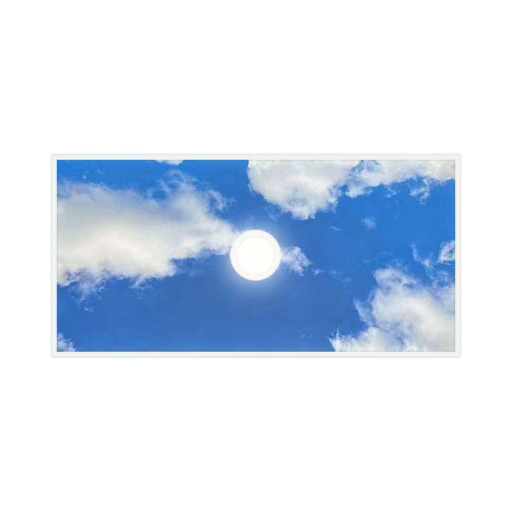 SUNGLOW - LED Cloud Panel With Built-in Downlight