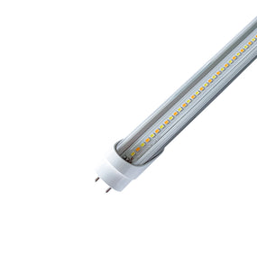 CHINET | LED T8 Tube | Adj Wattage 12W/15W/18W/20W | 2800 Lumens | Adj CCT 3000K/4000K/5000K/6500K | 100V-277V | 4ft | Clear Lens | Type A+B | Single & Double Ended Power | ETL Listed | Pack  - Beyond LED Technology