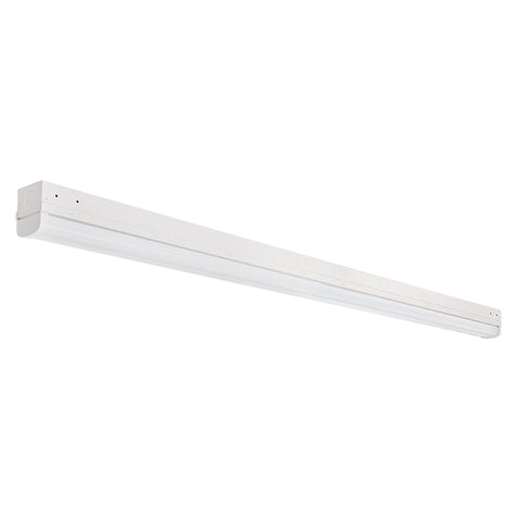 BROOKS | LED Linkable Strip Fixture | Adj Watt 40W/60/80W | 10400 Lumens | Adj CCT 3500K-4000K-5000K | 120-277Vac | 8ft | Frosted Lens | UL & DLC Listed