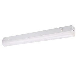 CRISP 2nd Gen | LED Linkable Strip Fixture | Adj Watt 20W/30W/40W | 5400 Lumens | Adj CCT 3000K-3500K-4000K-5000K | 100V-277V | 4ft | Frosted Lens | UL & DLC Listed