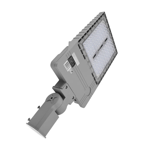 PK | LED Area Light | 320 Watt | 44800 Lumens | 5000K | 277V-480V | Slip Fitter Mount | Grey Housing | IP65 | UL & DLC Listed - Beyond LED Technology