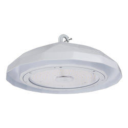 LENA | NSF LED UFO High Bay | 200 Watt | 30000 Lumens | 5000K | 120-277Vac | G-Hook Mount | PC Lens | White Housing | IP69 | UL & DLC Listed