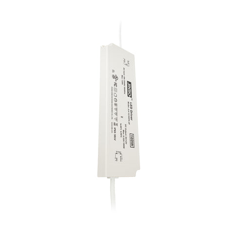 JINBO | LED Power Supply | 100 Watt | 12 Volt DC | IP65 | JLV-12100KA-US | 100V - 130Vac | UL Listed