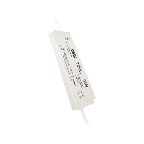 JINBO | LED Power Supply | 100 Watt | 12 Volt DC | IP65 | JLV-12100KA-US | 100V - 130Vac | UL Listed