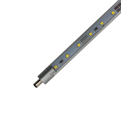 GARNET | LED Display Case Light Kit | 30.6W | 2448 Lumens | 6000K | 12V Power Supply | Light Stand 11" | 67" | Mounting Bracket & End Cap | One Pin Connector | 3 Way Connector