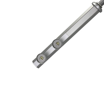 OPAL | LED Display Case Light Kit | 2.4W | 650 Lumens | 6000K | 12V Power Supply | 9" | Mounting Bracket & End Cap | One Pin Connector