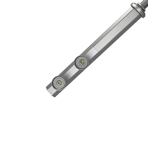 OPAL | LED Display Case Light Kit | 2.4W | 650 Lumens | 6000K | 12V Power Supply | 9" | Mounting Bracket & End Cap | One Pin Connector