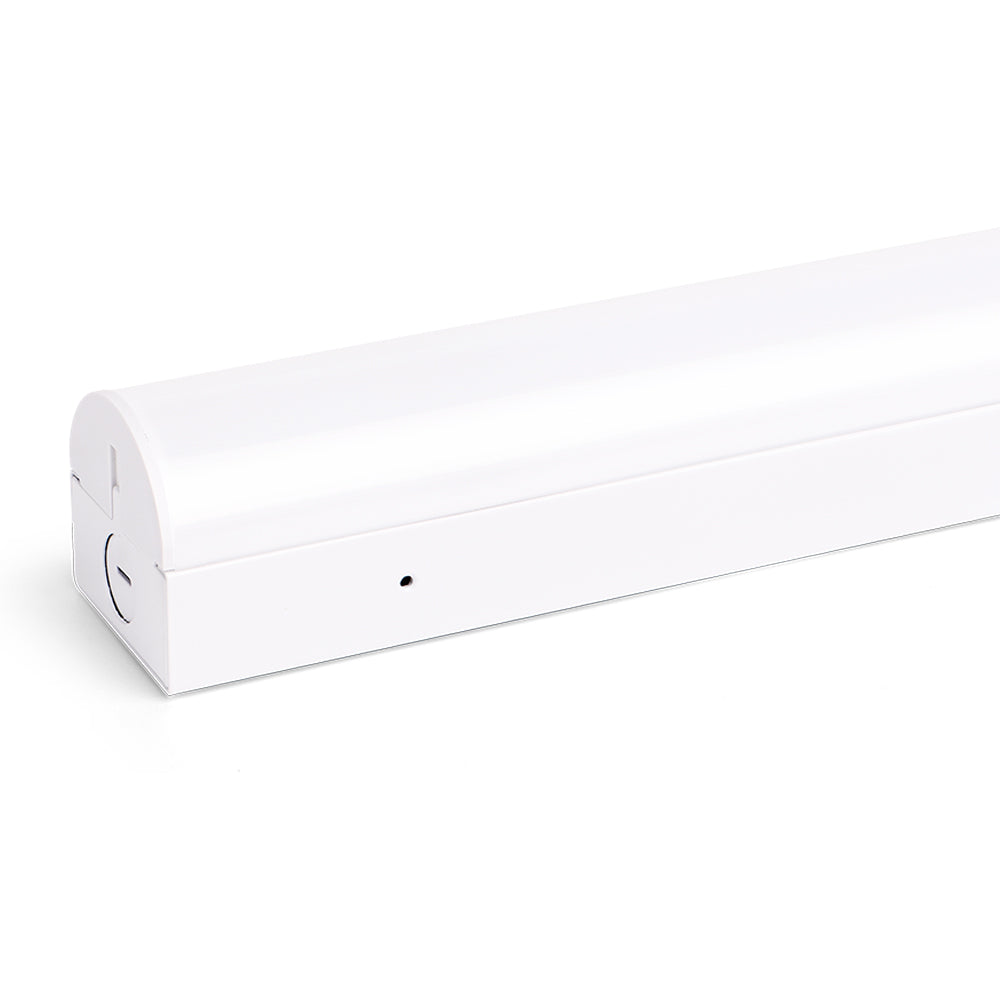 FLARE | LED Linear Strip Fixture | Adj Watt 30W/36W/40W/50W | 6500 Lumens | Adj CCT 3500K-4000K-5000K | 4FT | IP20 | 120-277Vac | UL & DLC Listed