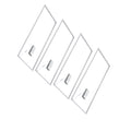 GEOMETRIC 2nd Gen | LED Grid Panel | Adjustable 40W-50W-60W | 7500 Lumens | Adjustable CCT 3K-3500K-4K-5K-6500K | 100V-277V | 2'X4' | ETL & DLC Listed | Pack of 4 - Beyond LED Technology