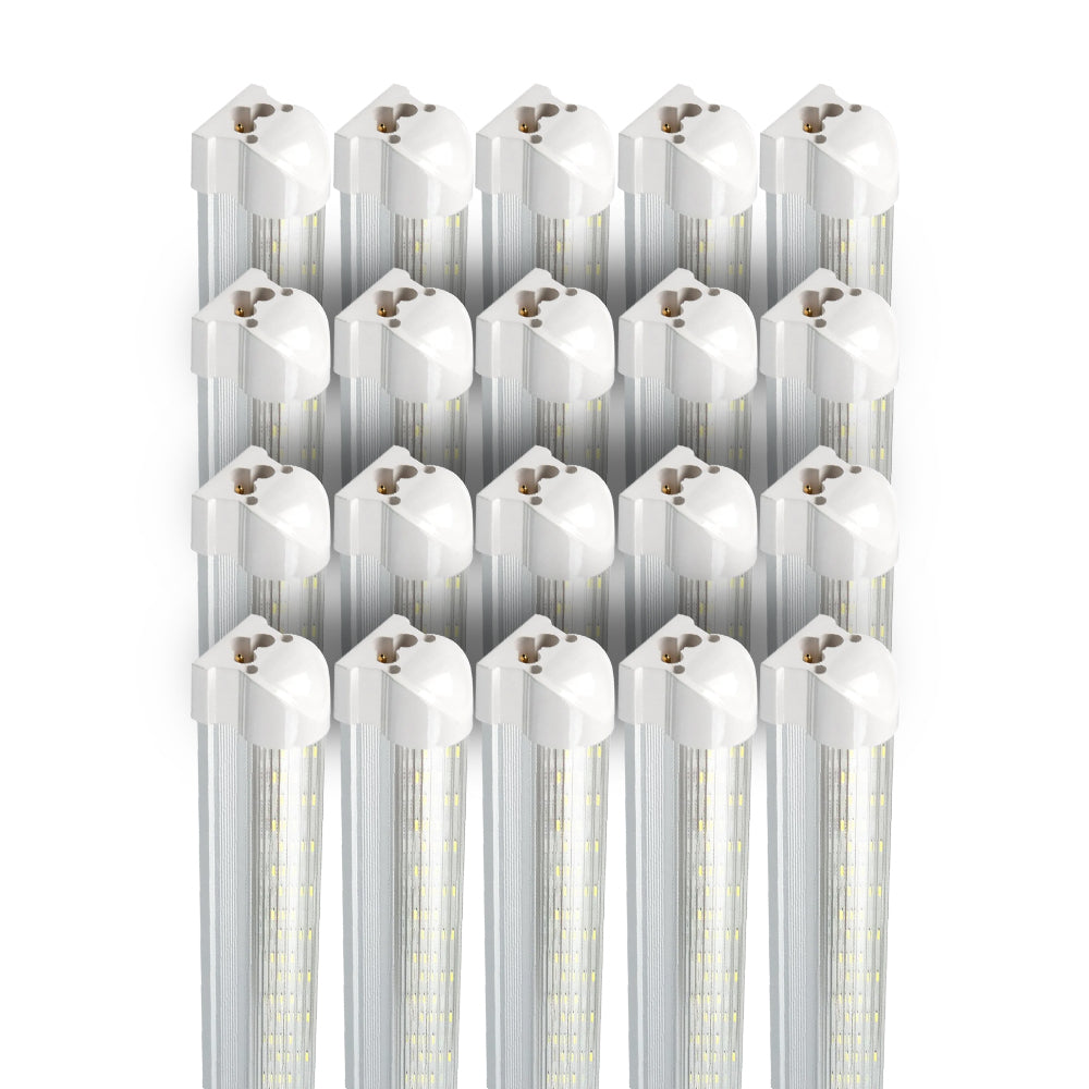 YONAH 2nd Gen | LED Linkable Integrated Tube | 60 Watt | 8400 Lumens | 6500K | 100-277Vac | 8ft | Striped Lens | Triac Dimmable | ETL Listed