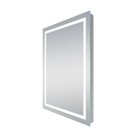 GLIMMER | LED Lighted Bathroom Vanity Mirror | Adj CCT 3K/4K/6500K | 36" X 48" | On/Off Touch Control