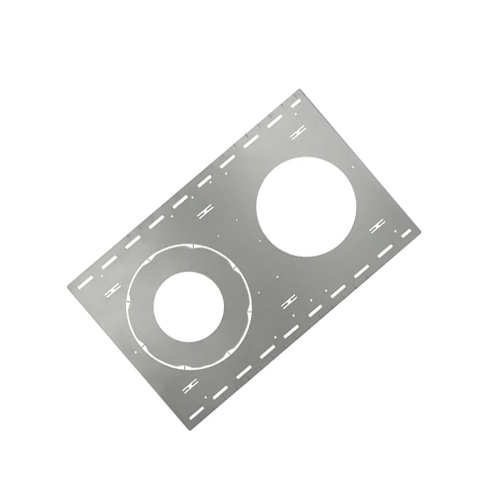 New Construction Plate for White Sky Downlight Drywall 6"- 8"