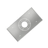 New Construction Plate for White Sky Downlight T-grid 6" - 8"