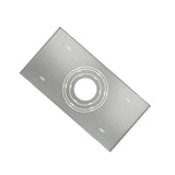 New Construction Plate for White Sky Downlight T-grid 6" - 8"