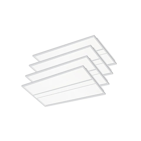 PANTRO | LED Panel/Troffer | Adj Watt 30W/40W/50W | 5500 Lumens | Adj CCT 3500K/4000K/5000K | 100V-277V | 2'X4' | Dimmable | UL Listed