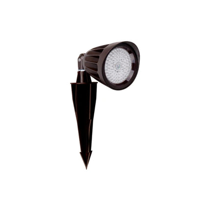 BOISE 2nd Gen | LED Landscaping Light | 25 Watt | 3375 Lumens | Adj CCT 3000K/4000K/5000K | 120V-277V | Ground Stake Mount | Bronze Housing | IP65 | UL & DLC Listed