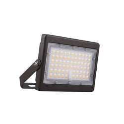 ATLAS 2nd Gen | LED Flood Light | 80 Watt | 10880 Lumens | Adjustable CCT 3000K-4000K-5000K | 120V-277V | U Shaped Bracket | Bronze Housing | IP65 | UL & DLC Listed