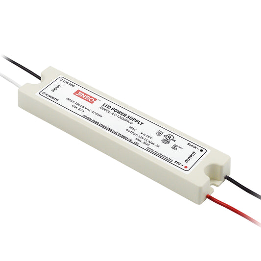 JINBO | LED Power Supply | 36 Watt | 12 Volt DC | IP67 | JLV-120 PA-U | UL Listed - Beyond LED Technology