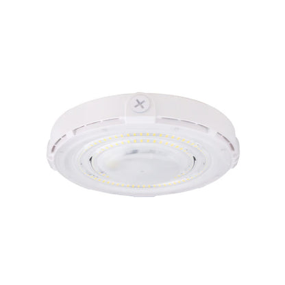 NATA | LED Parking Garage Fixture | 60 Watt | 6900 Lumens |  5000K | 120-277V | DOB | White Housing | IP65 | UL Listed