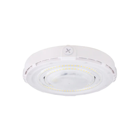 NATA | LED Parking Garage Fixture | 60 Watt | 6900 Lumens |  5000K | 120-277V | DOB | White Housing | IP65 | UL Listed